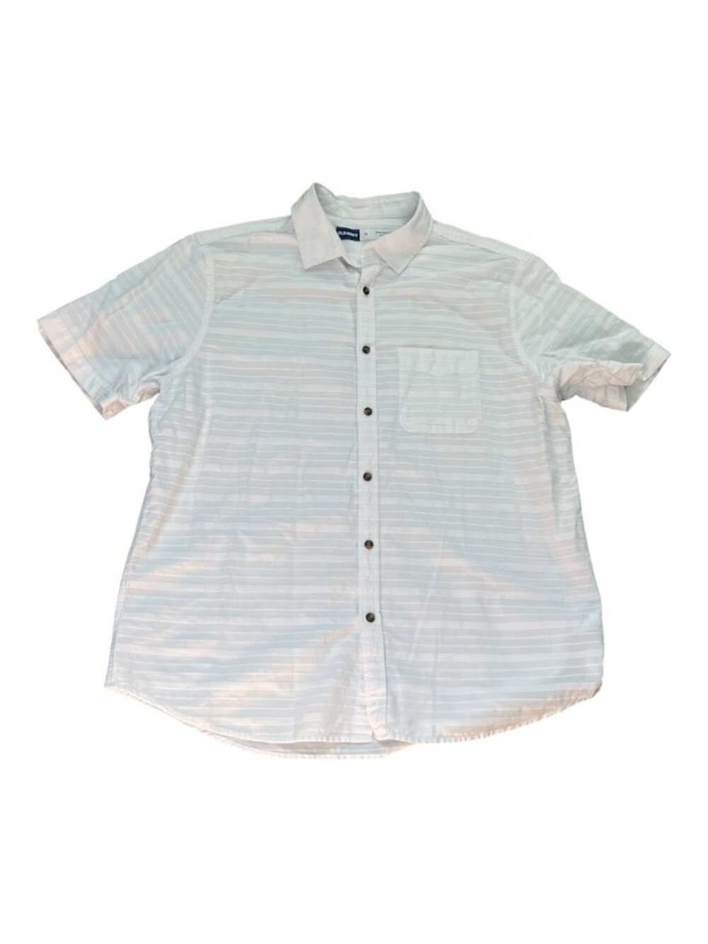 OLD NAVY Men's Short Sleeve Casual Shirt Size XL Button Down Vacation Holiday